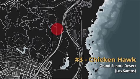 where to find chicken hawk gta online|coyote location gta online.